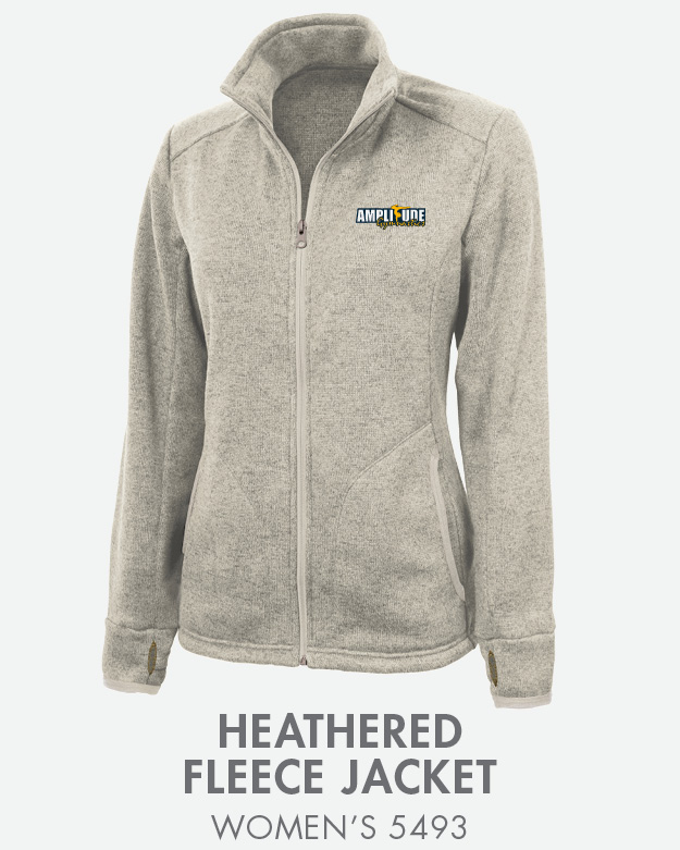Women's Heathered Fleece Jacket 5493
