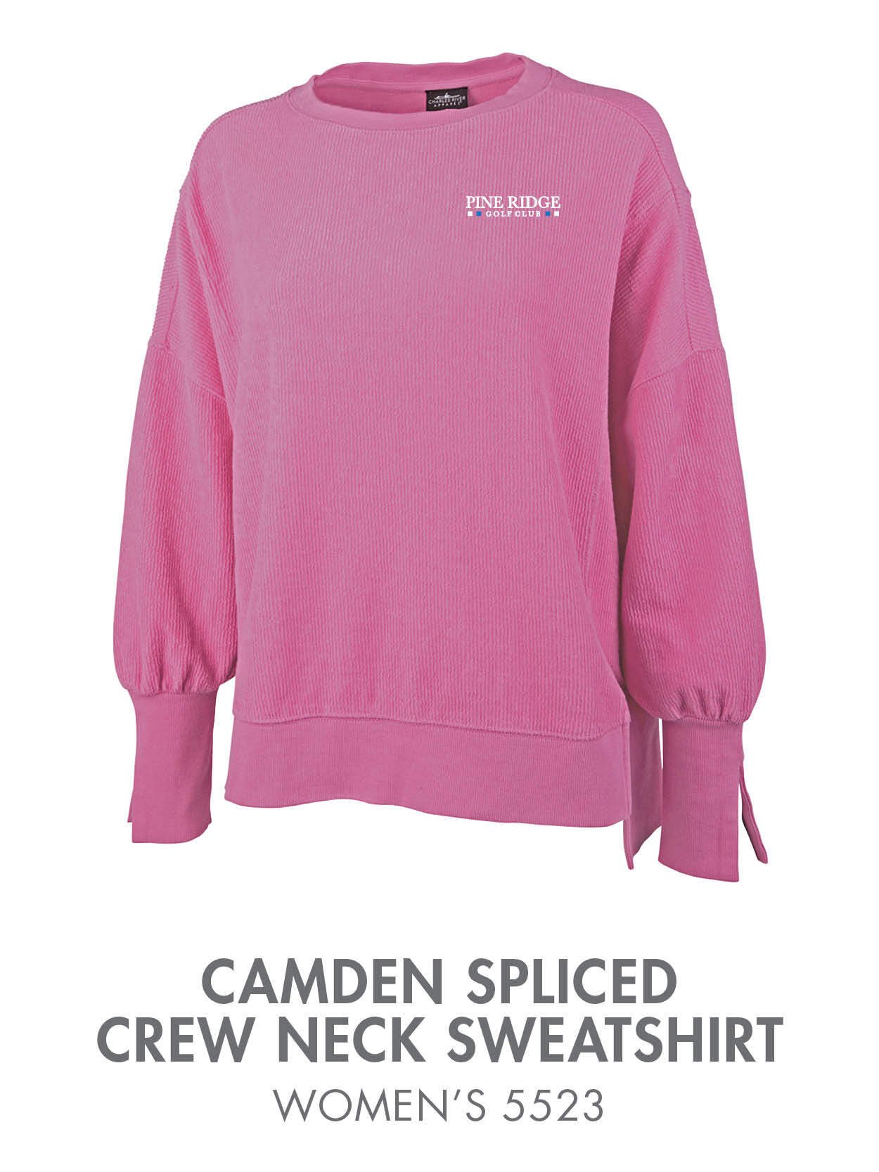 Camden Spliced Crew Neck Sweatshirt